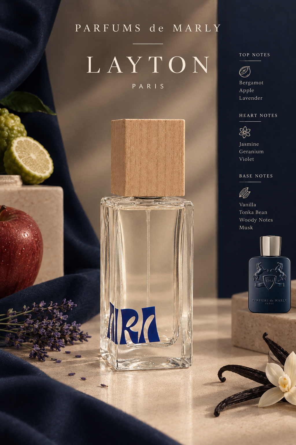عطر مردانه مارلی لیتون حجم 30 میل Marly Layton